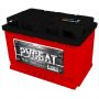 Автомобильный аккумулятор РУСБАТ 6СТ-75 4607034731236 75А/ч-12V ст EN650 европейские обратная 278x175x190